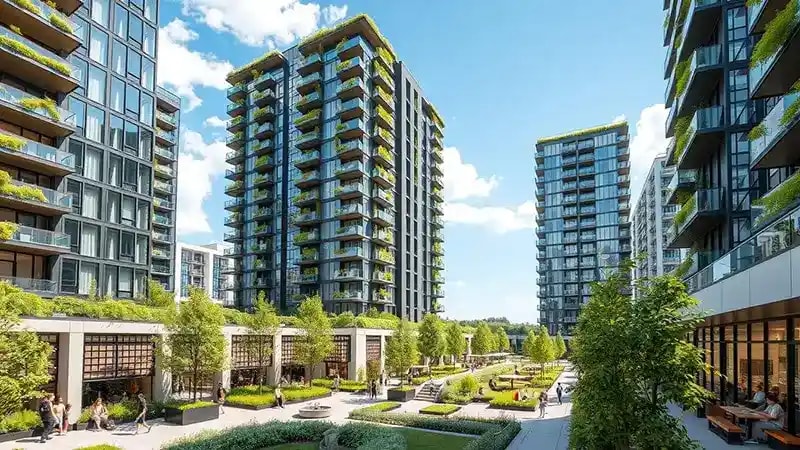 Impressie van AG 7even at DLRC, woningen van AG Properties in Dubai Land Residence Complex, Dubai