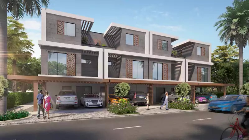 Impressie van DUO Villas, villa's van Damac Properties in Damac Hills 2, Dubai