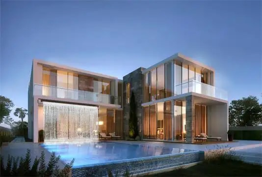 Impressie van The Trump Estates, villa's van Damac Properties in Damac Hills, Dubai