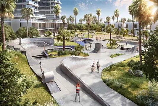 Impressie van The Park Villas, woningen van Damac Properties in Damac Hills, Dubai