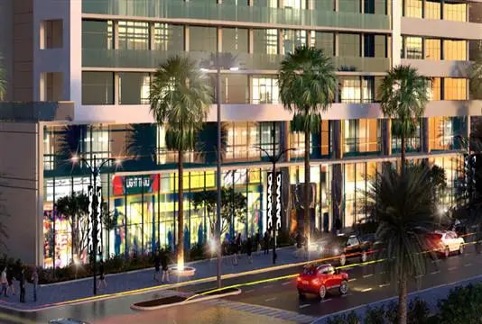 Impressie van Tower 108, woningen van Damac Properties in Jumeirah Village Circle, Dubai