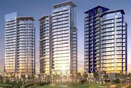 Impressie van Artesia Apartments, woningen van Damac Properties in Damac Hills, Dubai