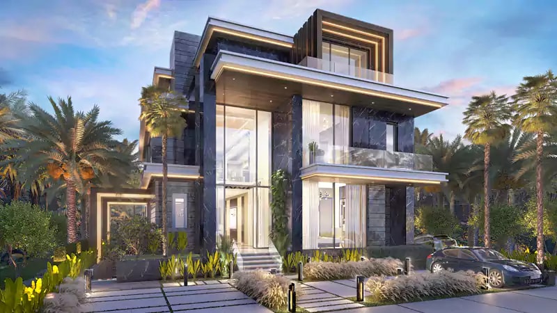 Impressie van Lagoons Venice, villa's van Damac Properties in Damac Lagoons, Dubai
