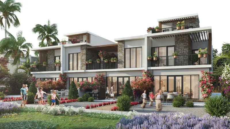 Impressie van Ibiza at Damac Lagoons, woningen van Damac Properties in Damac Lagoons, Dubai
