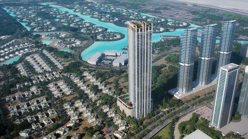 Impressie van Sobha Verde JLT, appartementen van Sobha Realty in Jumeirah Lake Towers, Dubai