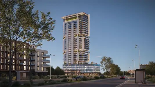 Impressie van Samana Barari Avenue at Majan, woningen van Samana Developers in Majan, Dubai