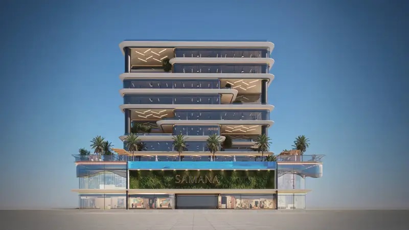 Impressie van Samana Business Park, woningen van Samana Developers in Majan, Dubai