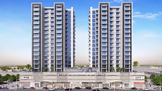 Impressie van Glamz Residence, woningen van Danube Properties in Al Furjan, Dubai