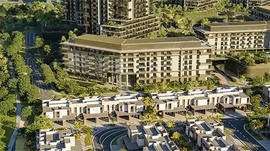 Impressie van Rise by Athlon 3 Tempo Residence, woningen van Aldar Properties in Dubai Land, Dubai