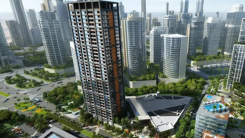 Impressie van Peninsula Two, appartementen van Select Group in Business Bay, Dubai