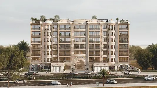Impressie van Crown Palace at Dubai South, appartementen van Amirah Living Developer in Dubai South (Dubai World Central), Dubai