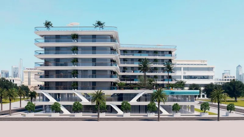 Impressie van Samana Miami 2, woningen van Samana Developers in Jumeirah Village Triangle, Dubai