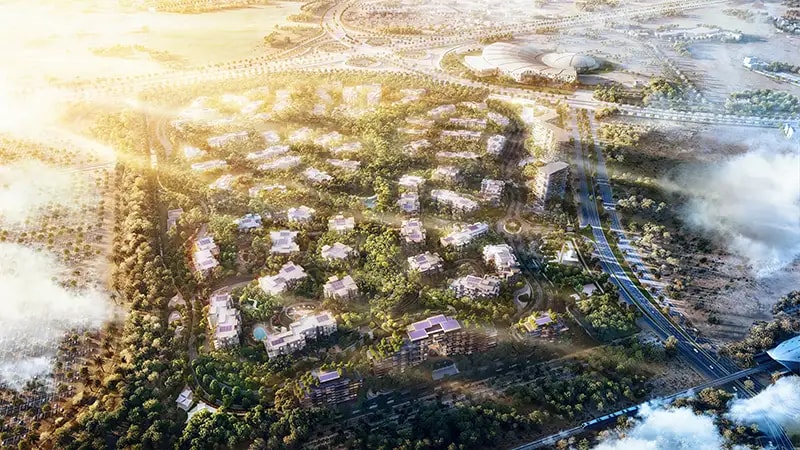 Impressie van Ghaf Woods Phase 2 by Majid Al Futtaim, woningen van Majid Al Futtaim in Ghaf Woods Phase 2, Dubai