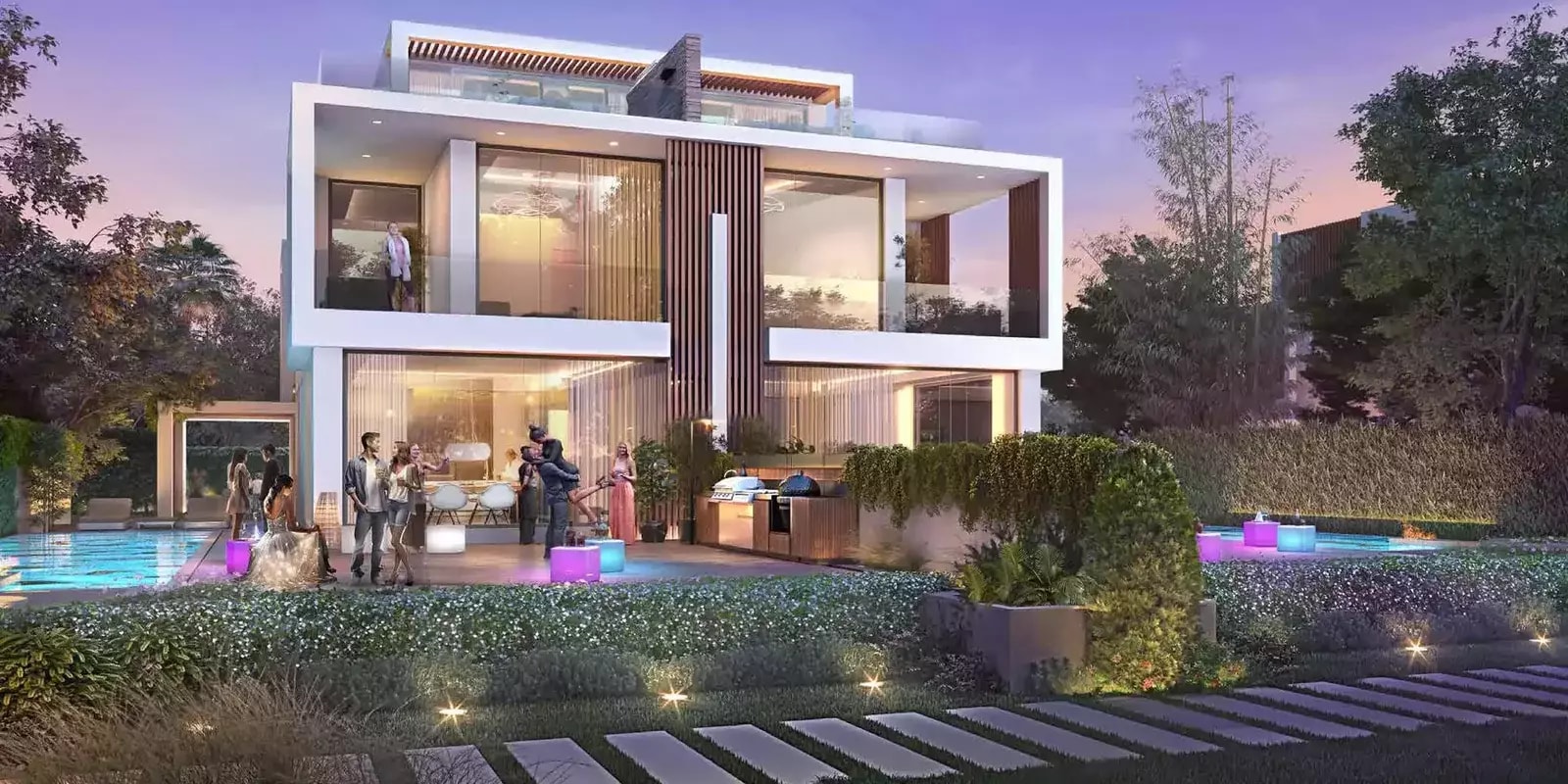 Impressie van Park Greens Phase 2 By Damac, villa's van Damac Properties in Damac Hills 2, Dubai