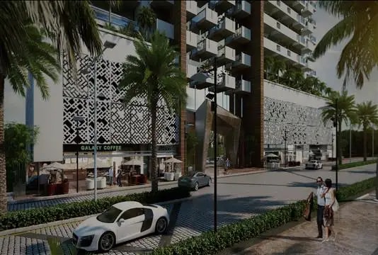 Impressie van Azizi Shaista Serviced Residences, woningen van Azizi Developments in Al Furjan, Dubai