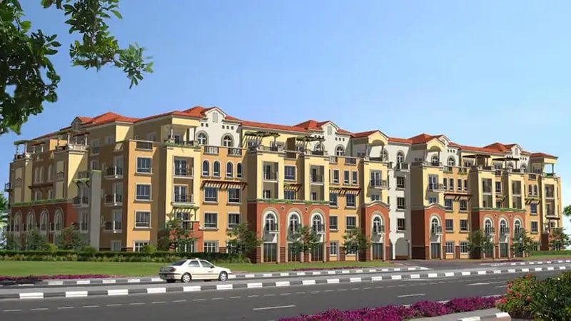 Impressie van Tuscan Residences 1 Siena, woningen van Damac Properties in Jumeirah Village Circle, Dubai