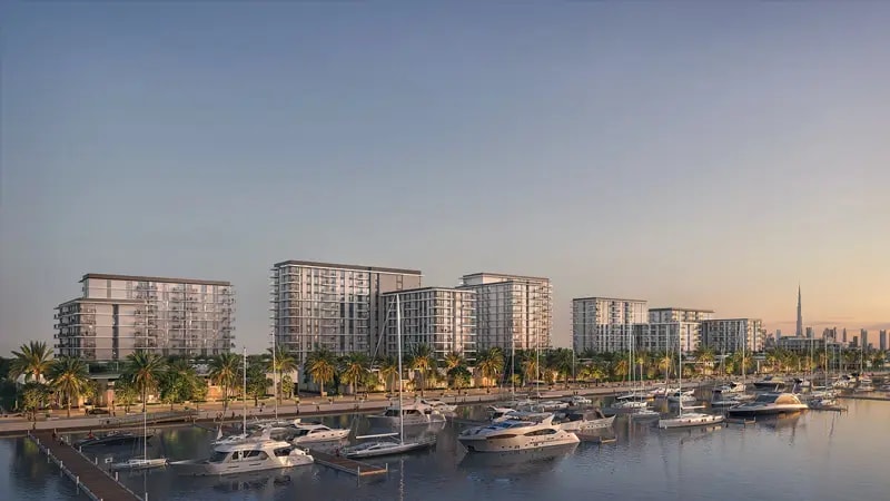 Impressie van Emaar Porto View Mina Rashid, woningen van Emaar Properties in Mina Rashid, Dubai