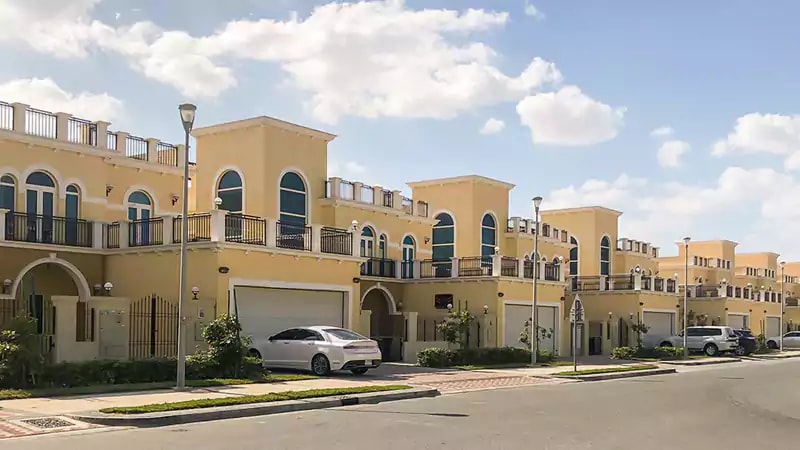 Impressie van Jumeirah Park Plots, woningen van Nakheel in Jumeirah, Dubai