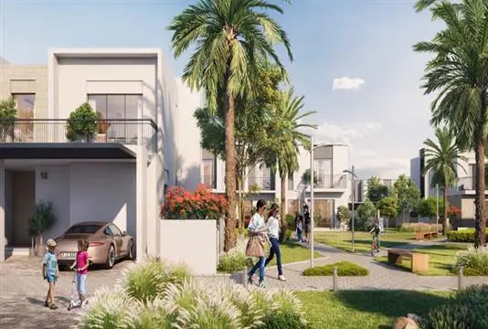 Impressie van Greenview Villas, woningen van Emaar Properties in Dubai South (Dubai World Central), Dubai