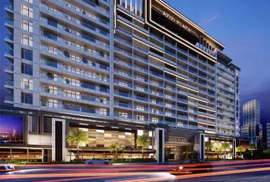 Impressie van Azizi Plaza, woningen van Azizi Developments in Al Furjan, Dubai