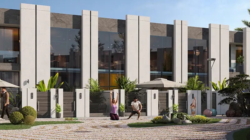 Impressie van Reportage Village, townhouses van Reportage Real Estate in Dubai Land, Dubai