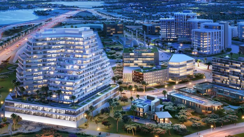 Impressie van Aliyah Serviced Apartments, woningen van Azizi Developments in Dubai Health Care City, Dubai