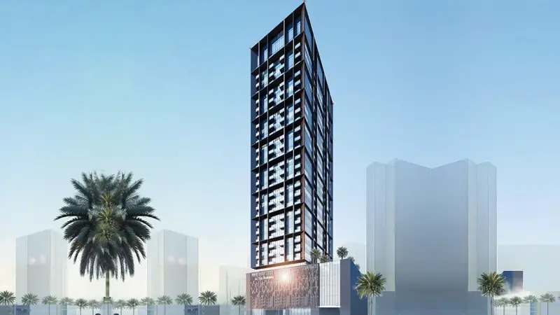 Impressie van Altai Tower at JVT, appartementen van Tiger Group in Jumeirah Village Triangle, Dubai