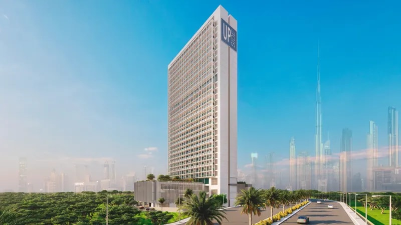 Impressie van Upside Business Bay, appartementen van SRG in Business Bay, Dubai