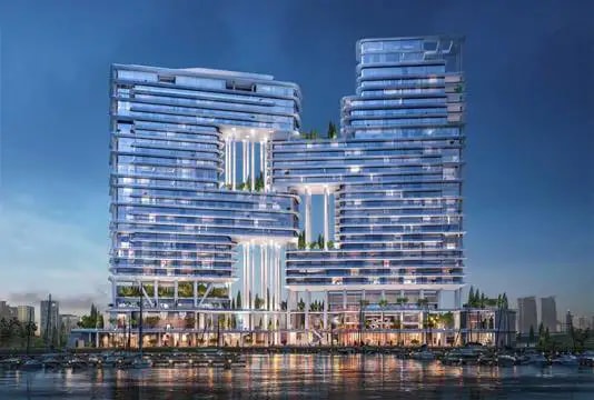 Impressie van Dorchester Collection, woningen van Omniyat Group in Downtown Dubai, Dubai