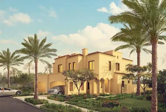 Impressie van Serena Bella Casa, woningen van Dubai Properties in Dubai Land, Dubai