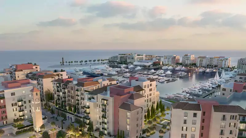 Impressie van La Sirene Port De La Mer, woningen van Meraas Holding in Port De La Mer, Dubai