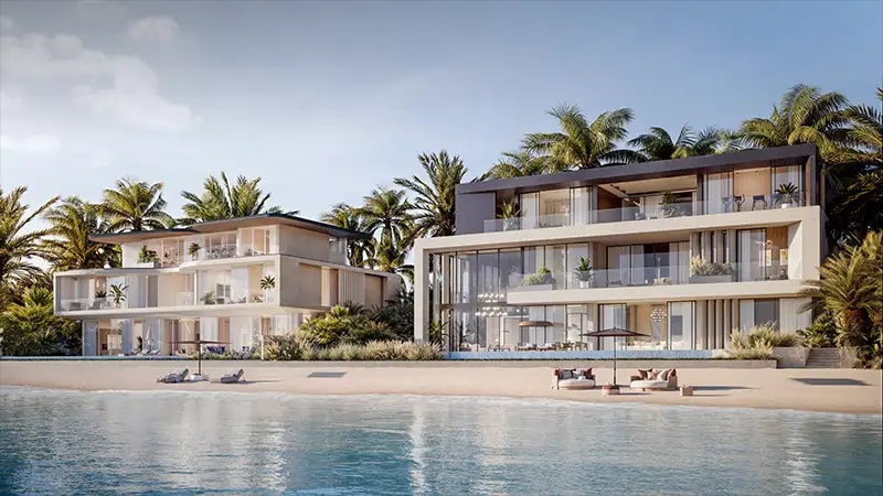 Impressie van Palm Jebel Ali Fronds Villas by Nakheel, woningen van Nakheel in Jebel Ali, Dubai
