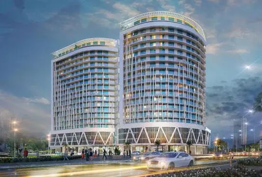 Impressie van Majestine, woningen van Damac Properties in Business Bay, Dubai