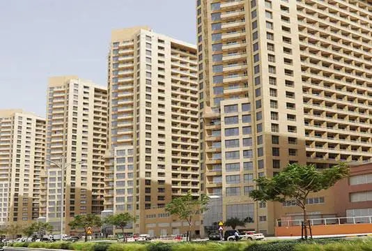 Impressie van Lakeside, appartementen van Damac Properties in Dubai Production City (IMPZ), Dubai