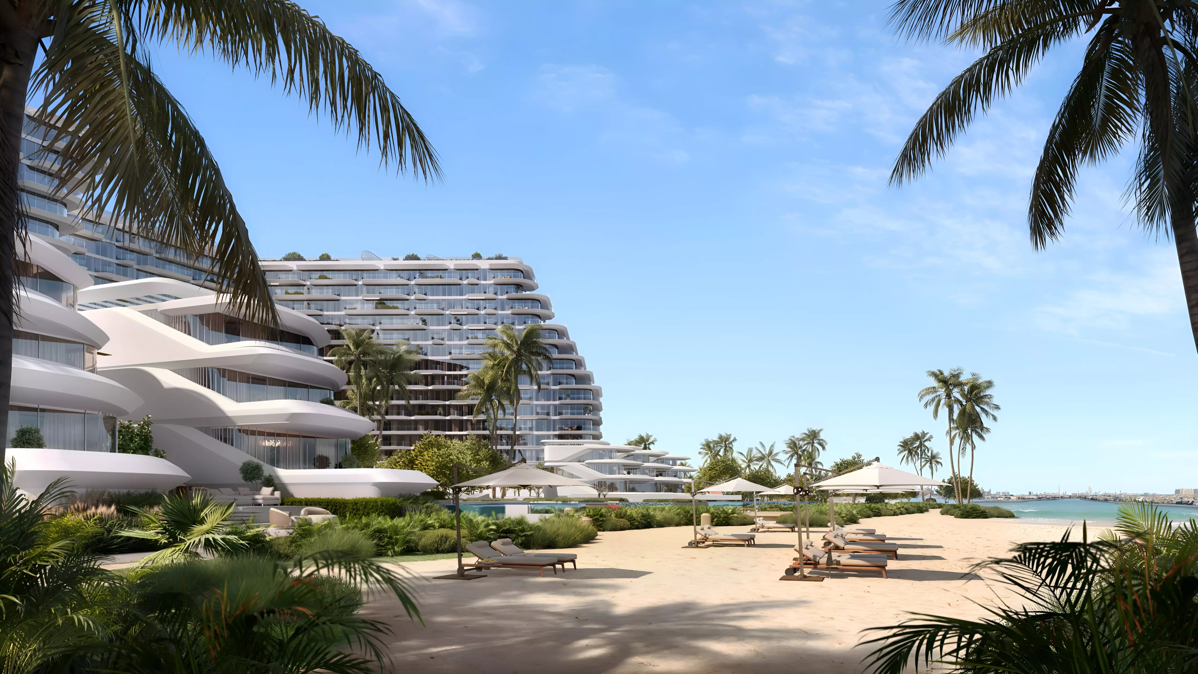 Impressie van Bella by Passo, woningen van Beyond in Palm Jumeirah, Dubai