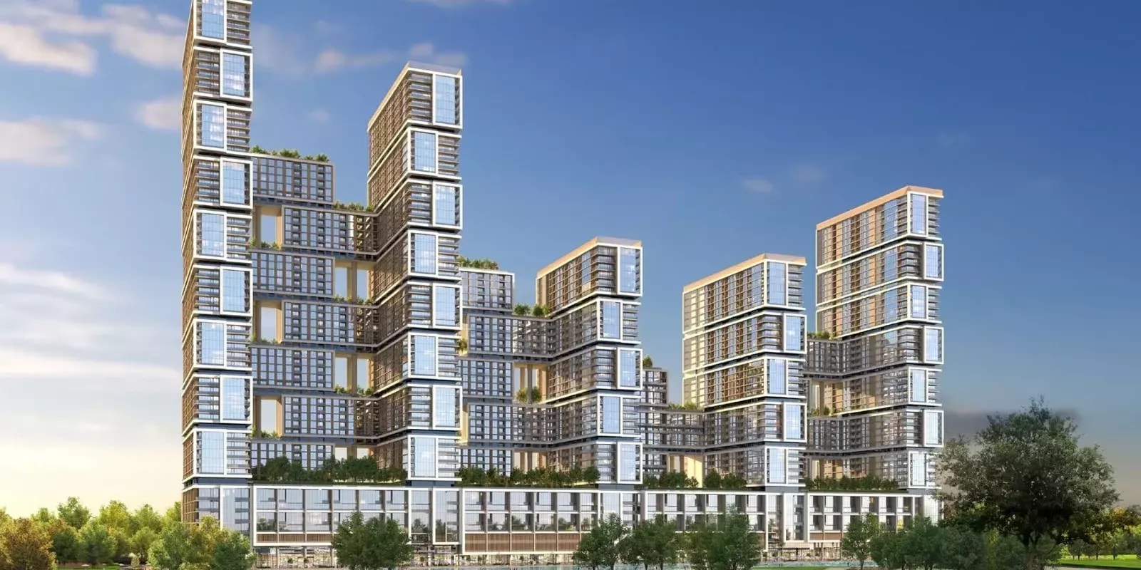 Impressie van Golf Ridges, appartementen van Sobha Realty in Ras Al Khor, Dubai
