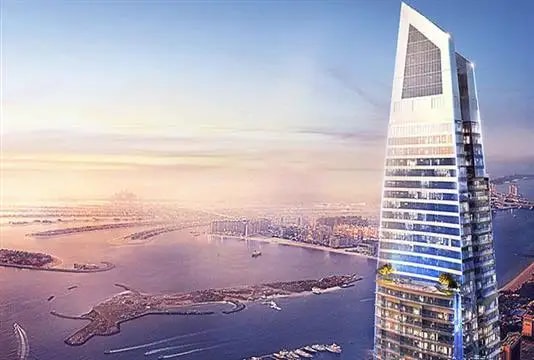 Impressie van Damac Heights, woningen van Damac Properties in Dubai Marina, Dubai