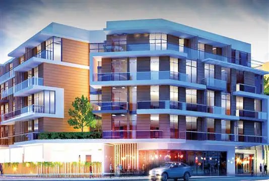 Impressie van Prescott Prime Views Meydan, woningen van Prescott Real Estate Development in Mohammed Bin Rashid City, Dubai