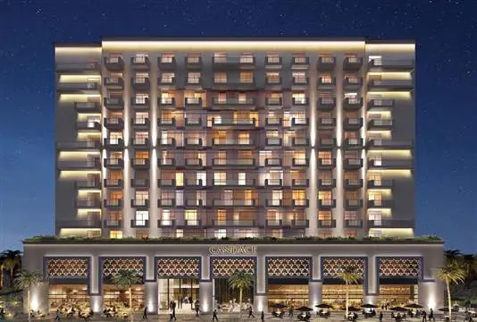 Impressie van Candace Aster Serviced Apartments, woningen van Azizi Developments in Al Furjan, Dubai