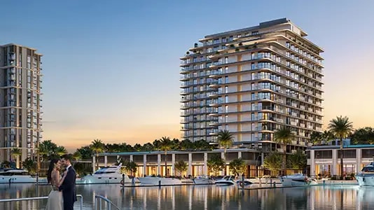 Impressie van Fior at Rashid Yachts and Marina, appartementen van Emaar Properties in Mina Rashid, Dubai