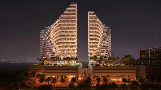 Impressie van Binghatti Flare, appartementen van Binghatti Developers in Jumeirah Village Triangle, Dubai