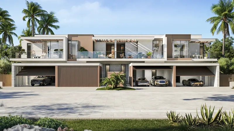 Impressie van Bay Villas Dubai Islands, woningen van Nakheel in Dubai Islands, Dubai
