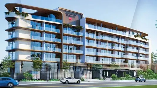 Impressie van Coventry Gardens at Dubailand, appartementen van GFS Developers in Dubai Land, Dubai