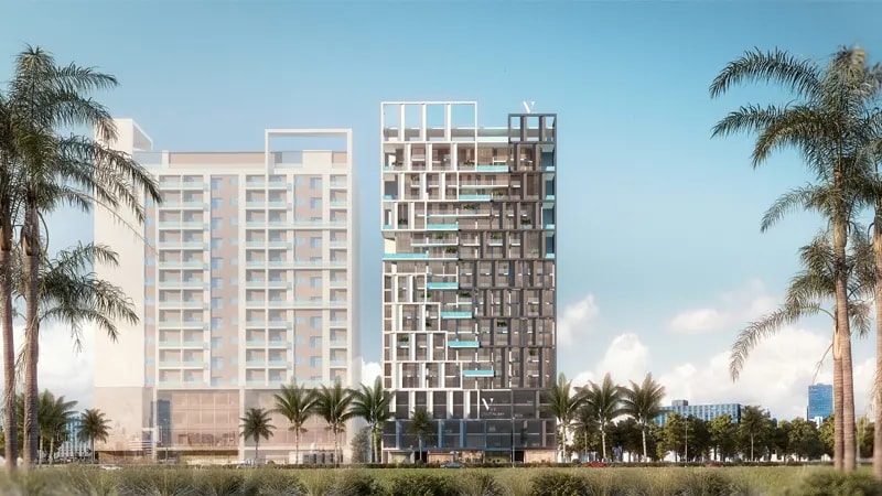 Impressie van Vue by Crystal Bay, woningen van Crystal Bay in Jumeirah Village Circle, Dubai