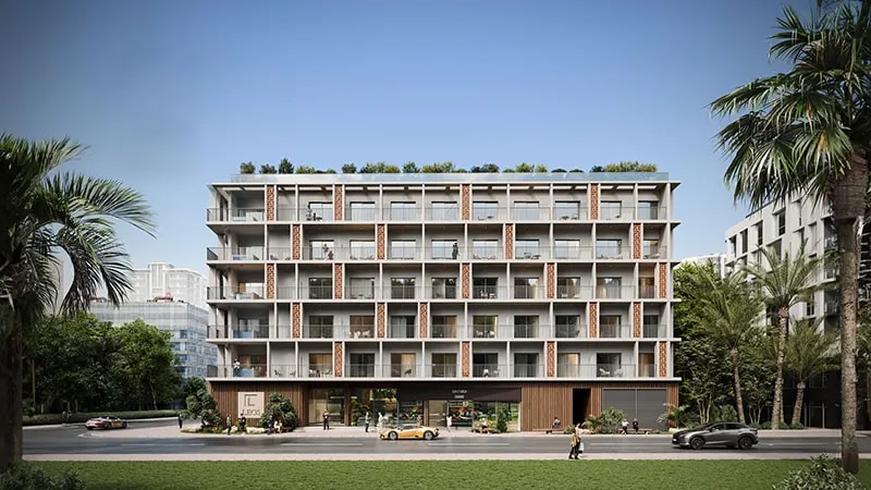 Impressie van Cavendish Square JVT, woningen van LEOS International in Jumeirah Village Triangle, Dubai