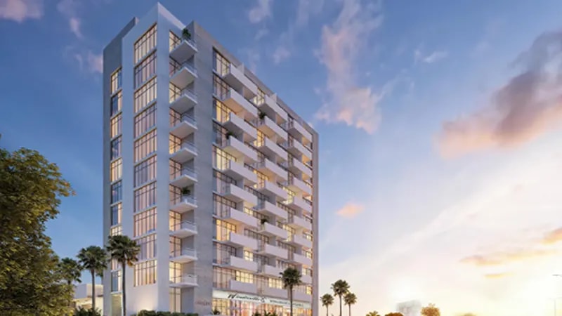 Impressie van O Ten, appartementen van Aqua Properties Developers in Dubai Health Care City, Dubai