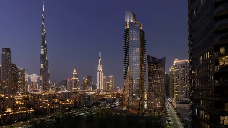Impressie van Baccarat Residences, woningen van Shamal Holding in Downtown Dubai, Dubai