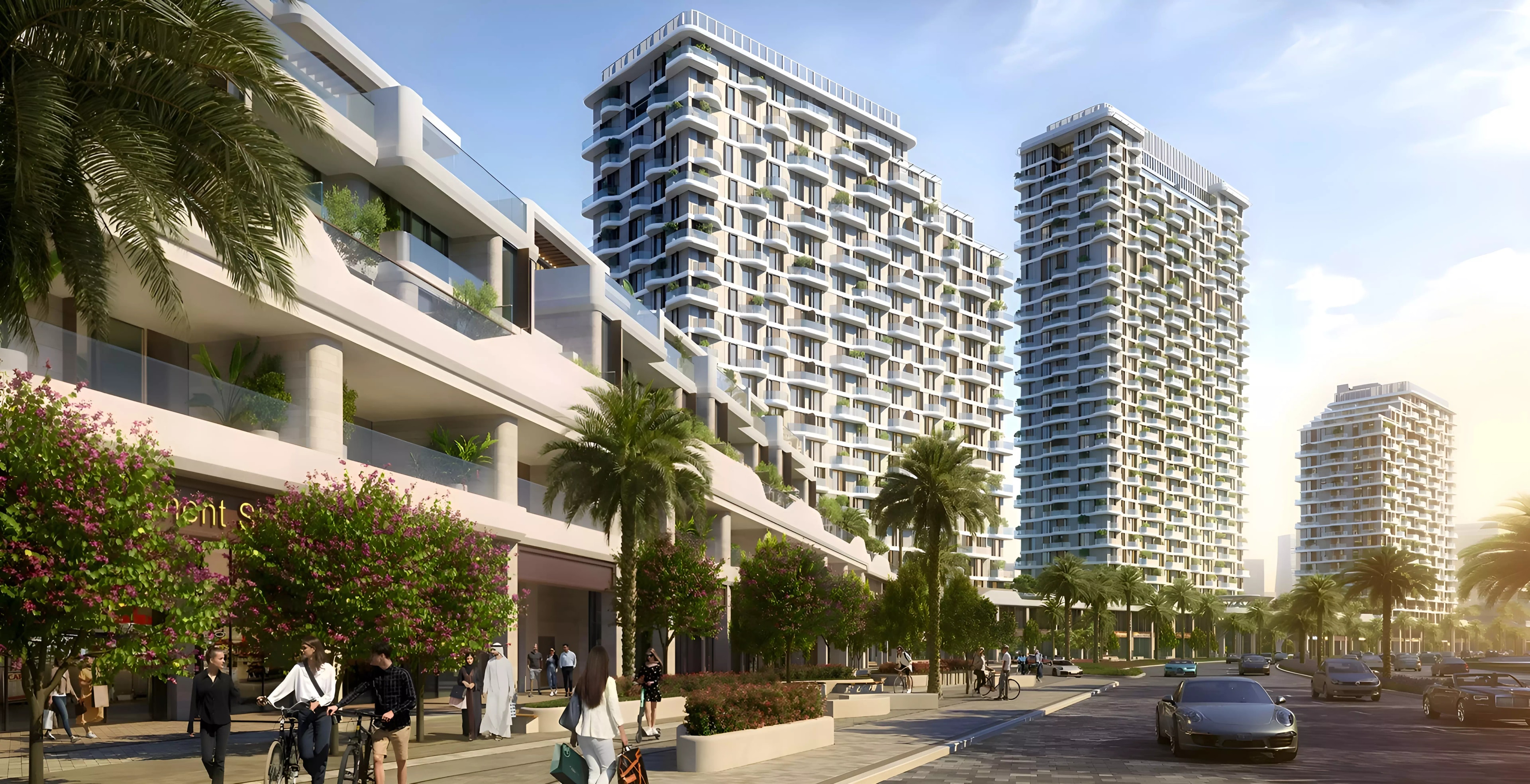 Impressie van Takaya Melody, townhouses van Union Properties in Motor City, Dubai