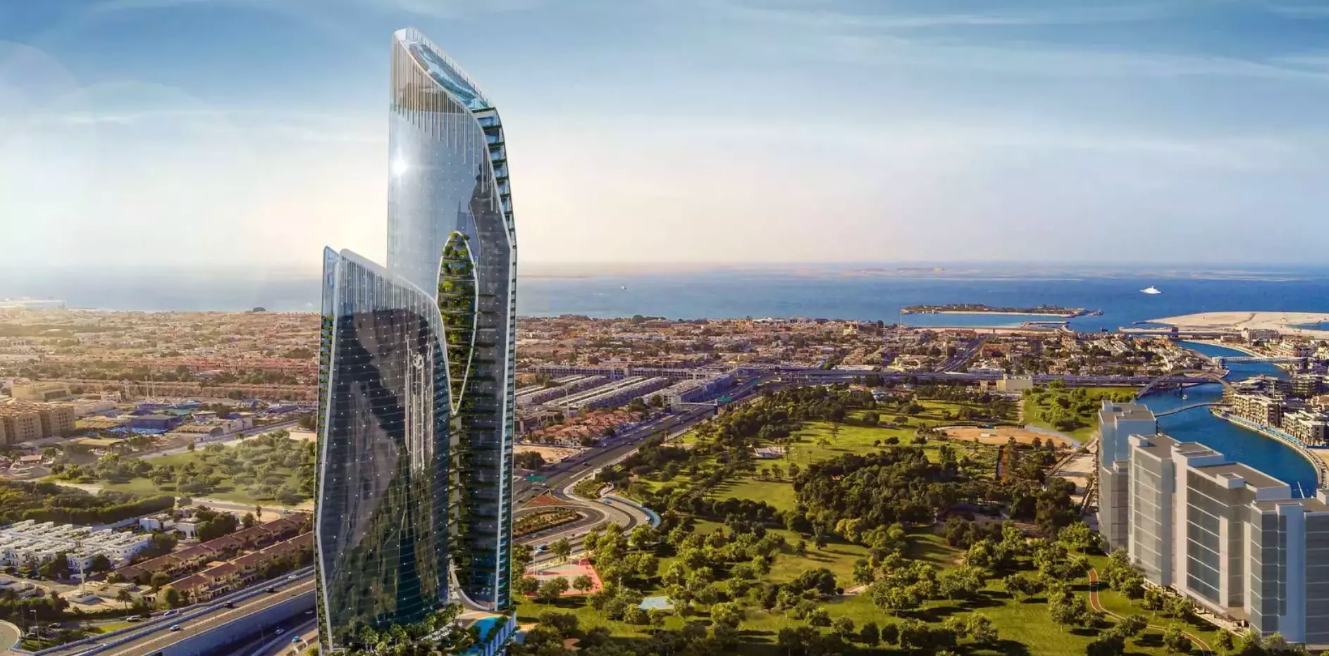 Impressie van Safa One By Damac, woningen van Damac Properties in Al Wasl, Dubai