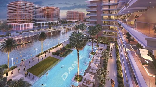 Impressie van Damac Riverside Views Indigo 1, woningen van Damac Properties in Damac Riverside, Dubai